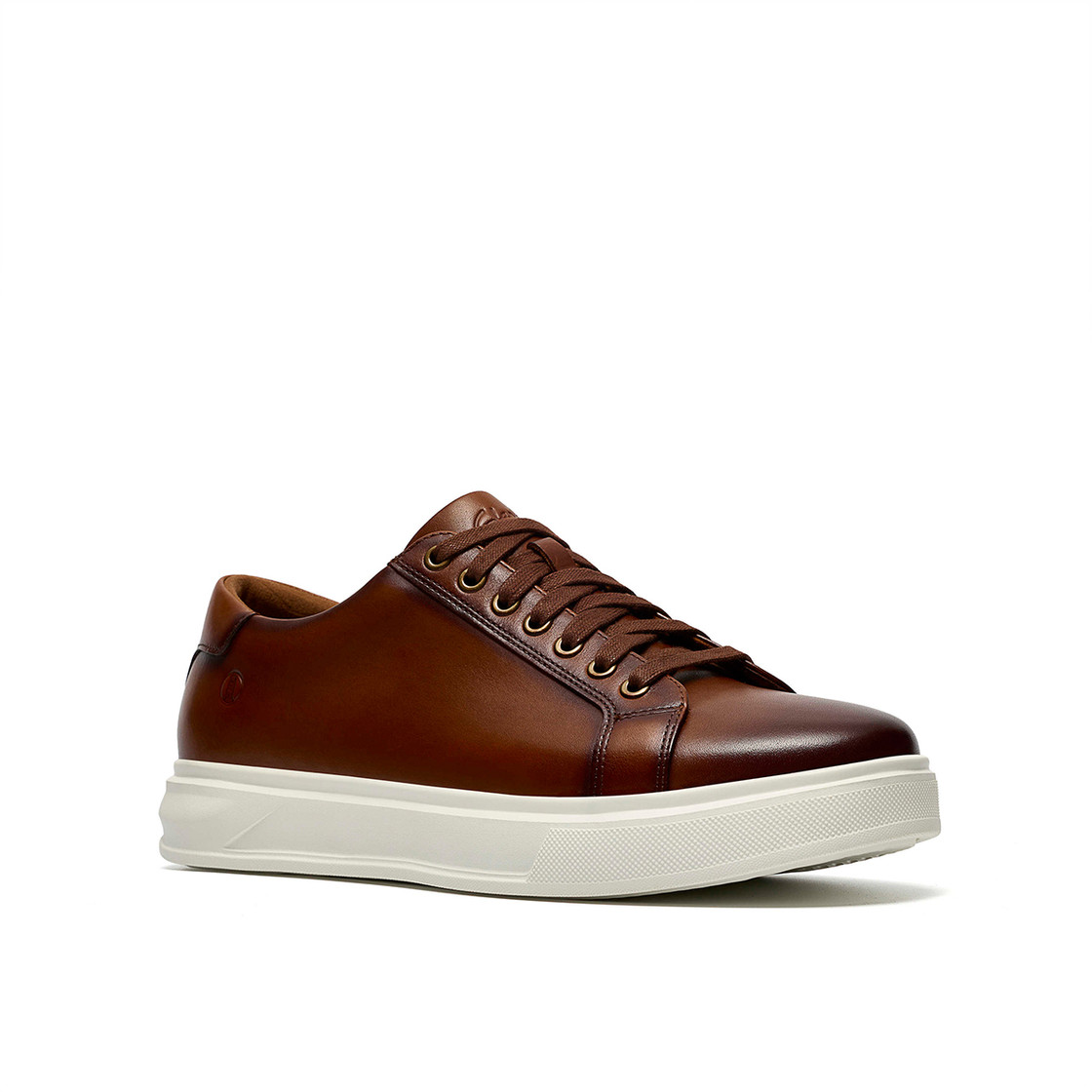 Clarks Goswell Tie - Braun - Seitenansicht