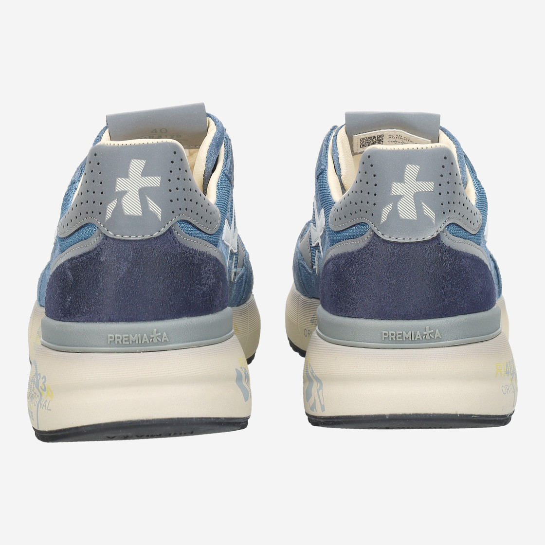 Premiata MICK - Blau - Seitenansicht