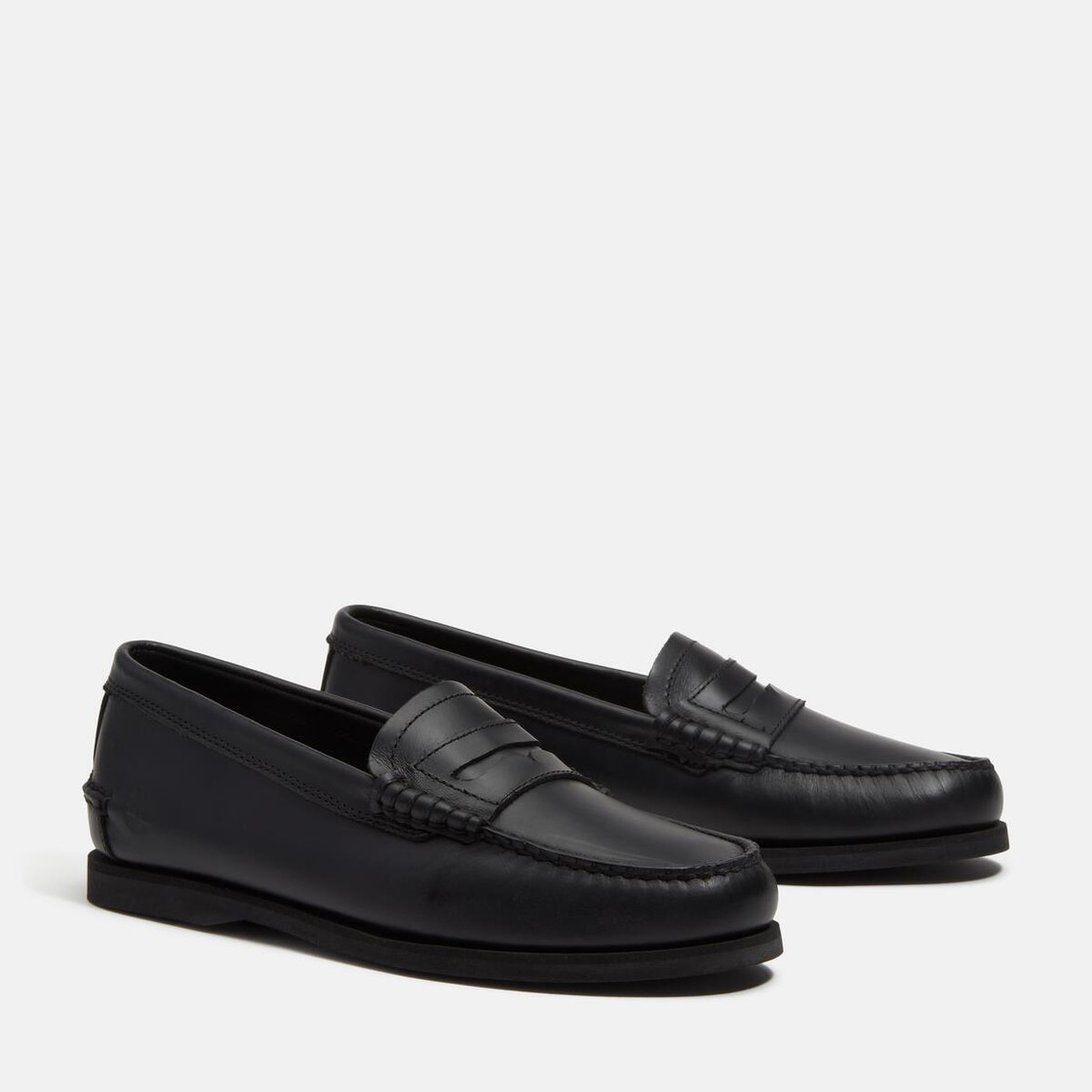 Timberland A447G CLASSIC BOAT LOAFER - Schwarz - Seitenansicht