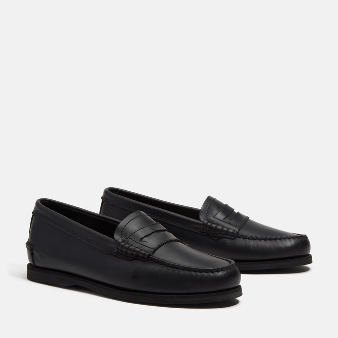 Timberland A447G CLASSIC BOAT LOAFER - Schwarz - Seitenansicht