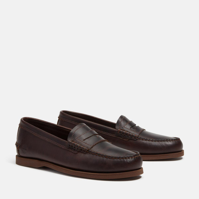 Timberland A447G CLASSIC BOAT LOAFER - Braun - Seitenansicht
