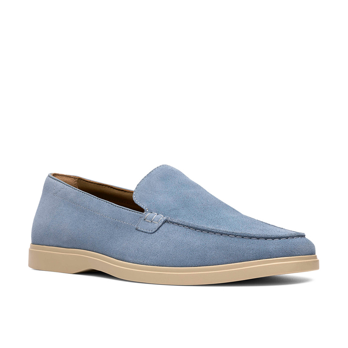 Clarks Torford Easy - Blau - Seitenansicht