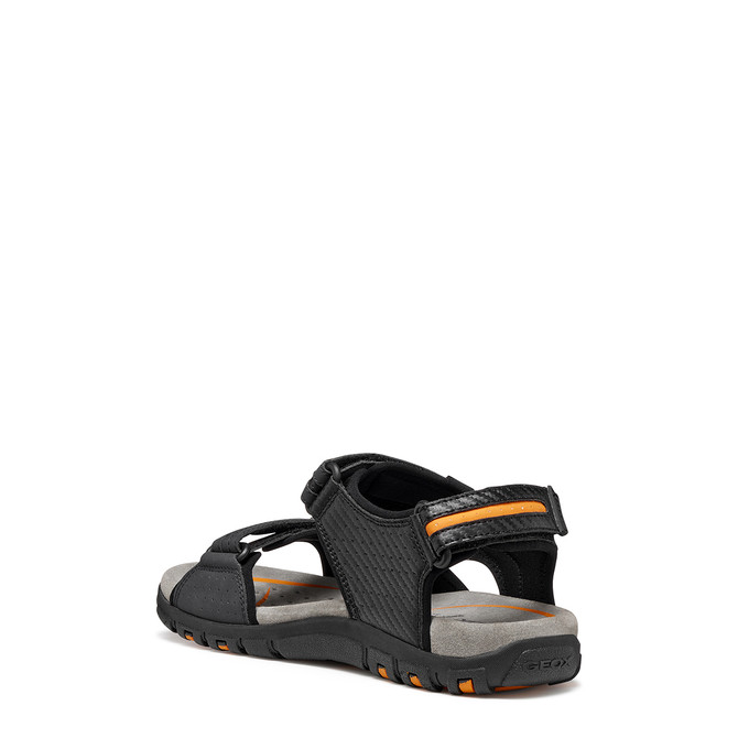 Geox SANDAL STRADA - Schwarz - Seitenansicht