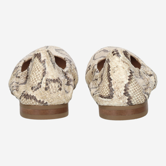 Donna Carolina CLARA BASIC - Beige kombiniert - Seitenansicht