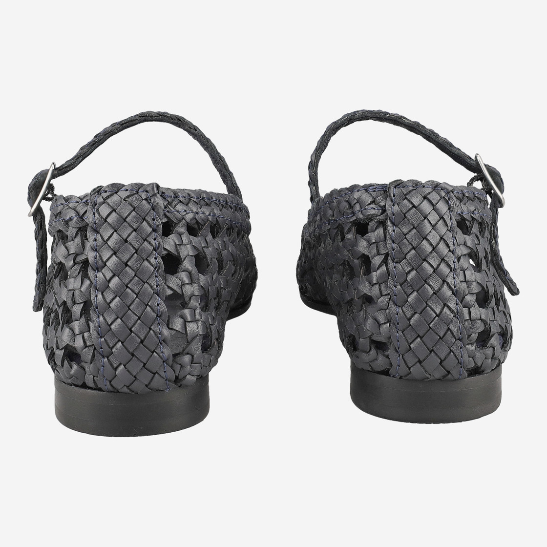 Donna Carolina CLARA BRAID STRAP - Blau - Seitenansicht