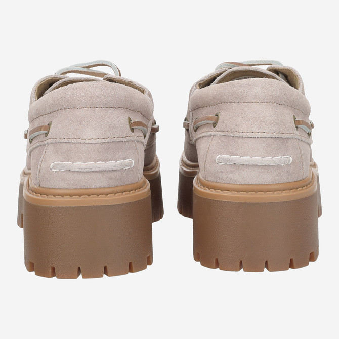 Timberland A2GVF STONE STREET BOAT SHOE - Grau - Seitenansicht