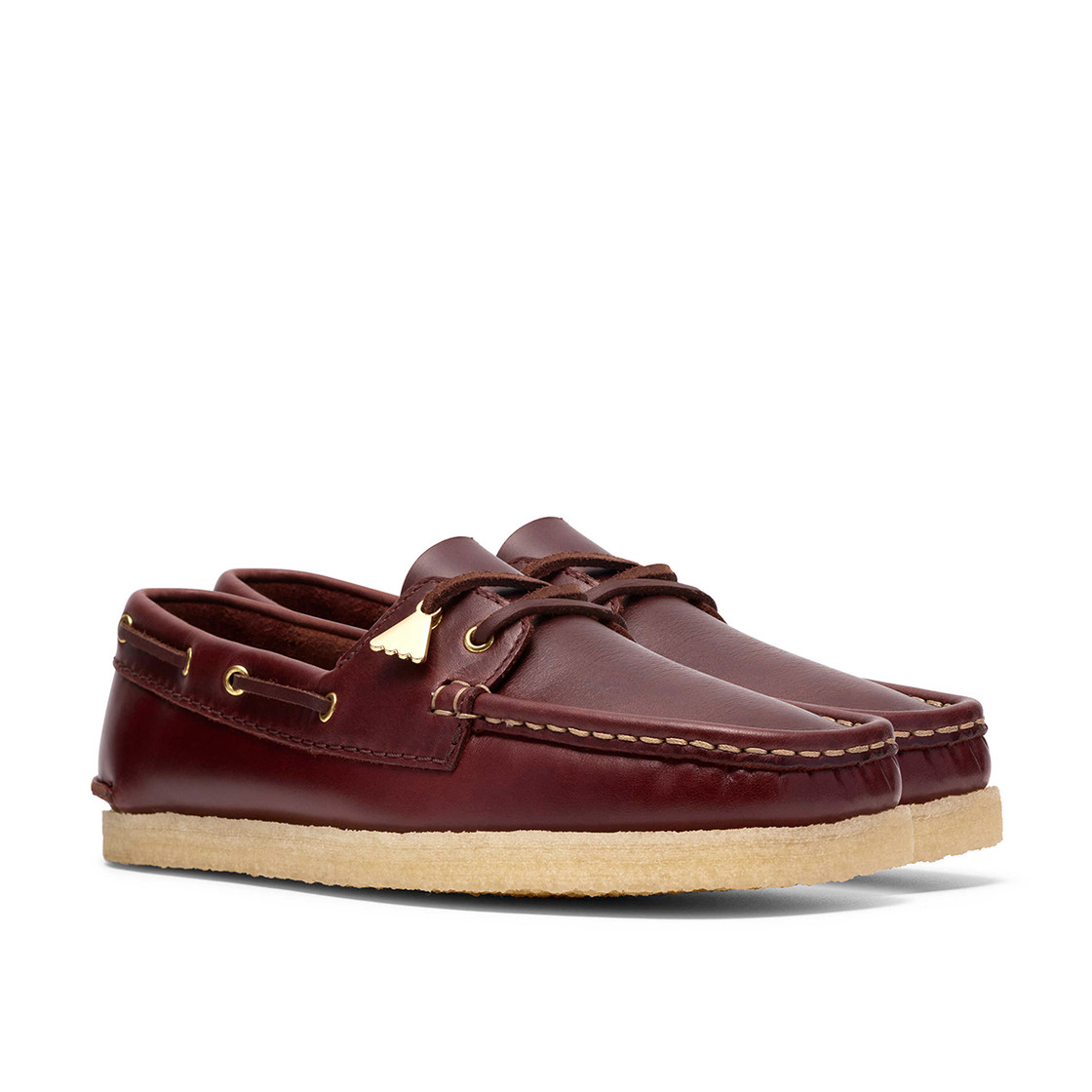 Clarks Godney Boat - Braun - Seitenansicht
