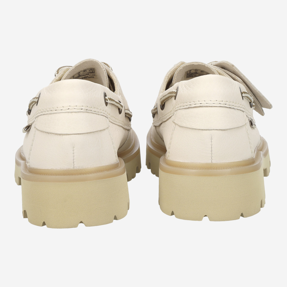 Clarks Cleyhill Boat - Beige - Seitenansicht