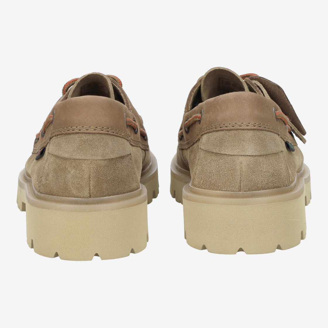 Clarks Cleyhill Boat - Beige - Seitenansicht