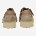 Clarks Cleyhill Boat - Beige - Seitenansicht