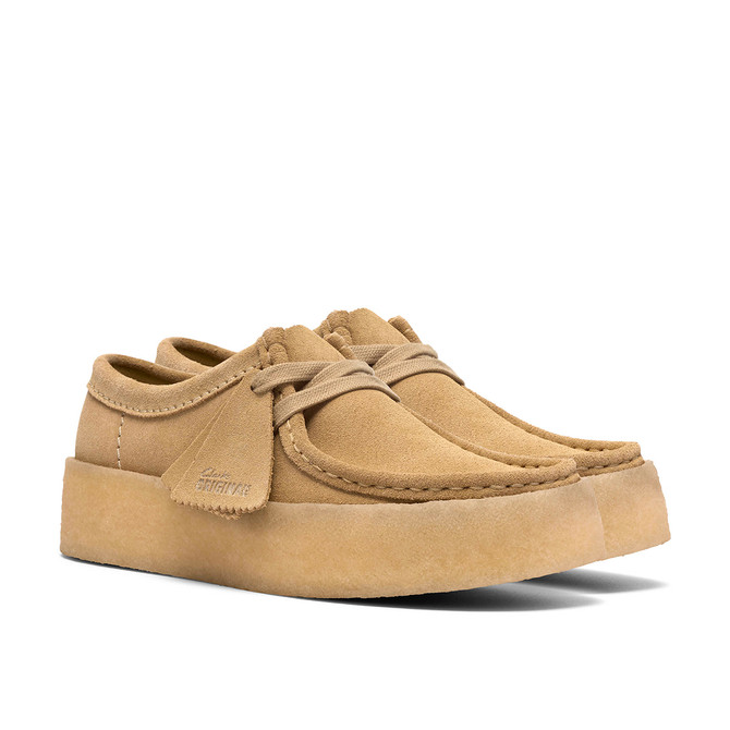 Clarks Wallabee Cup - Beige - Seitenansicht