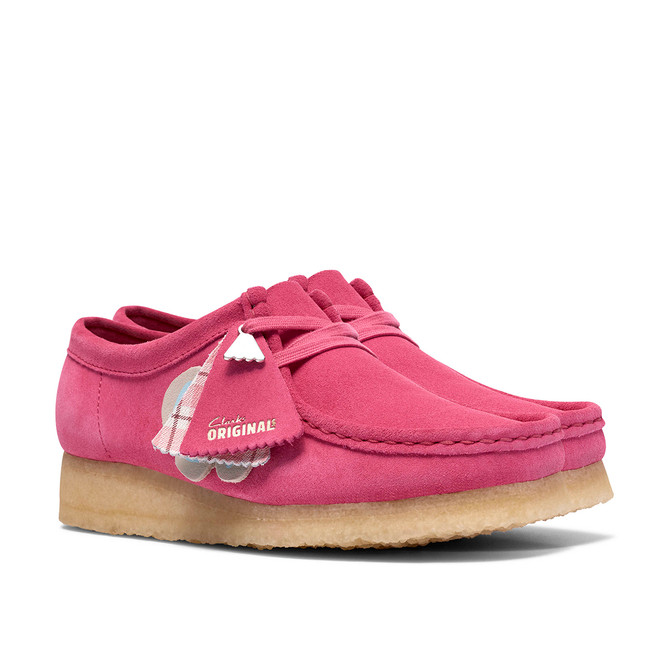 Clarks Wallabee - Rose - Seitenansicht