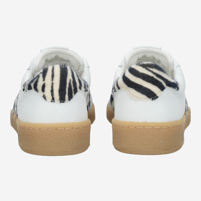 Marc O’ Polo COURT W 5AF - Weiß, Leo-Look  - Seitenansicht