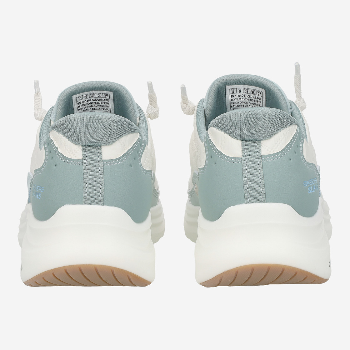 Skechers CONTOUR FOAM - Weiß kombiniert - Seitenansicht