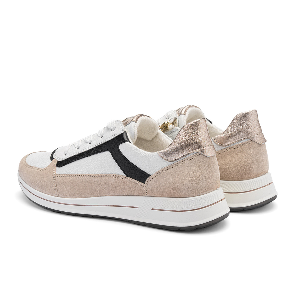 Ara OSAKA 2.0 - Weiß,kombiniert - Seitenansicht