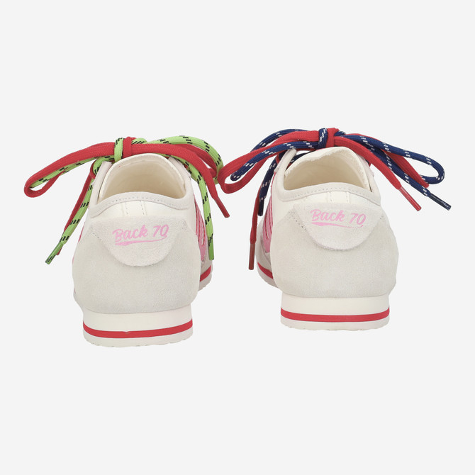 BACK 70 LEON - Grau / Weiß - Seitenansicht