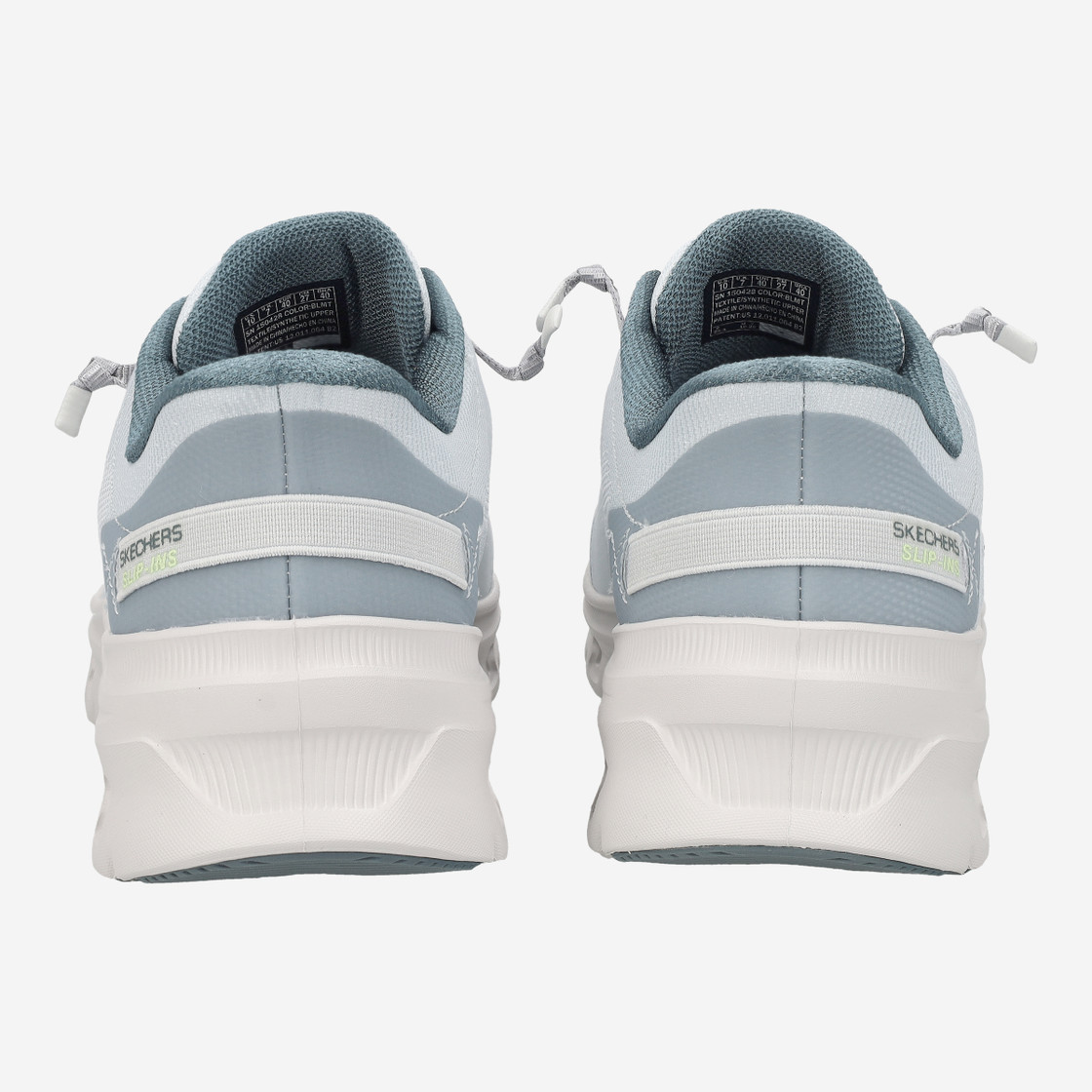 Skechers GLIDE STEP - Grau - Seitenansicht