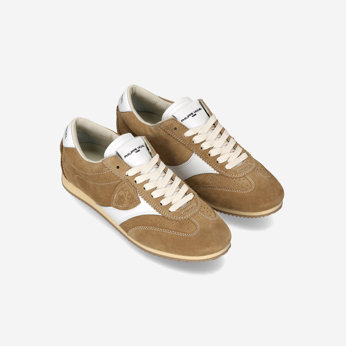 Philippe Model PLANCHE LOW - Braun - Seitenansicht