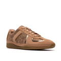 Clarks Meridor Lo - Beige , Leo-Look - Seitenansicht
