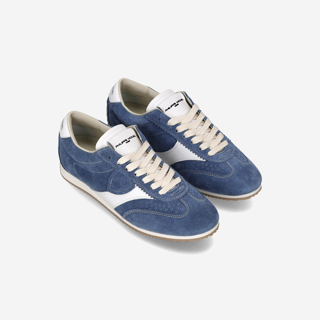 Philippe Model PLANCHE LOW - Blau - Seitenansicht
