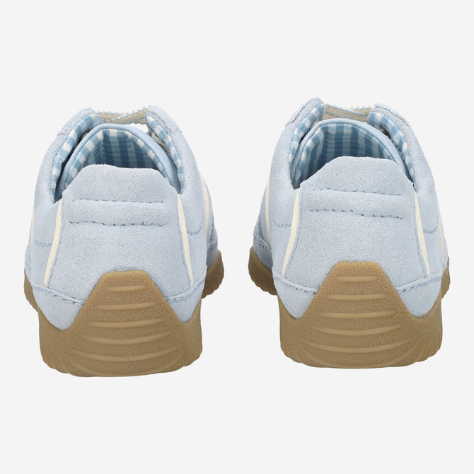 Clarks Meridor Lo - Blau, hell - Seitenansicht