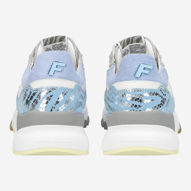 Floris van Bommel Treni - Blau, kombiniert - Seitenansicht