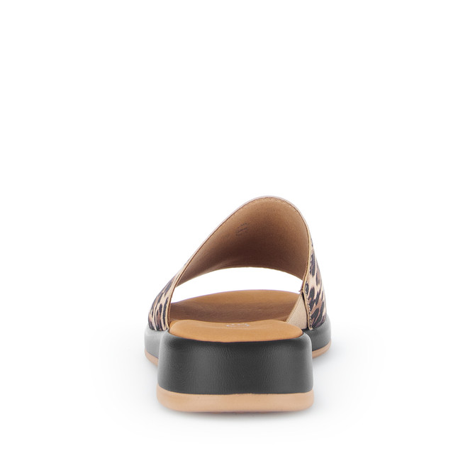 Gabor 2.730 - Braun / Leo-Look - Seitenansicht