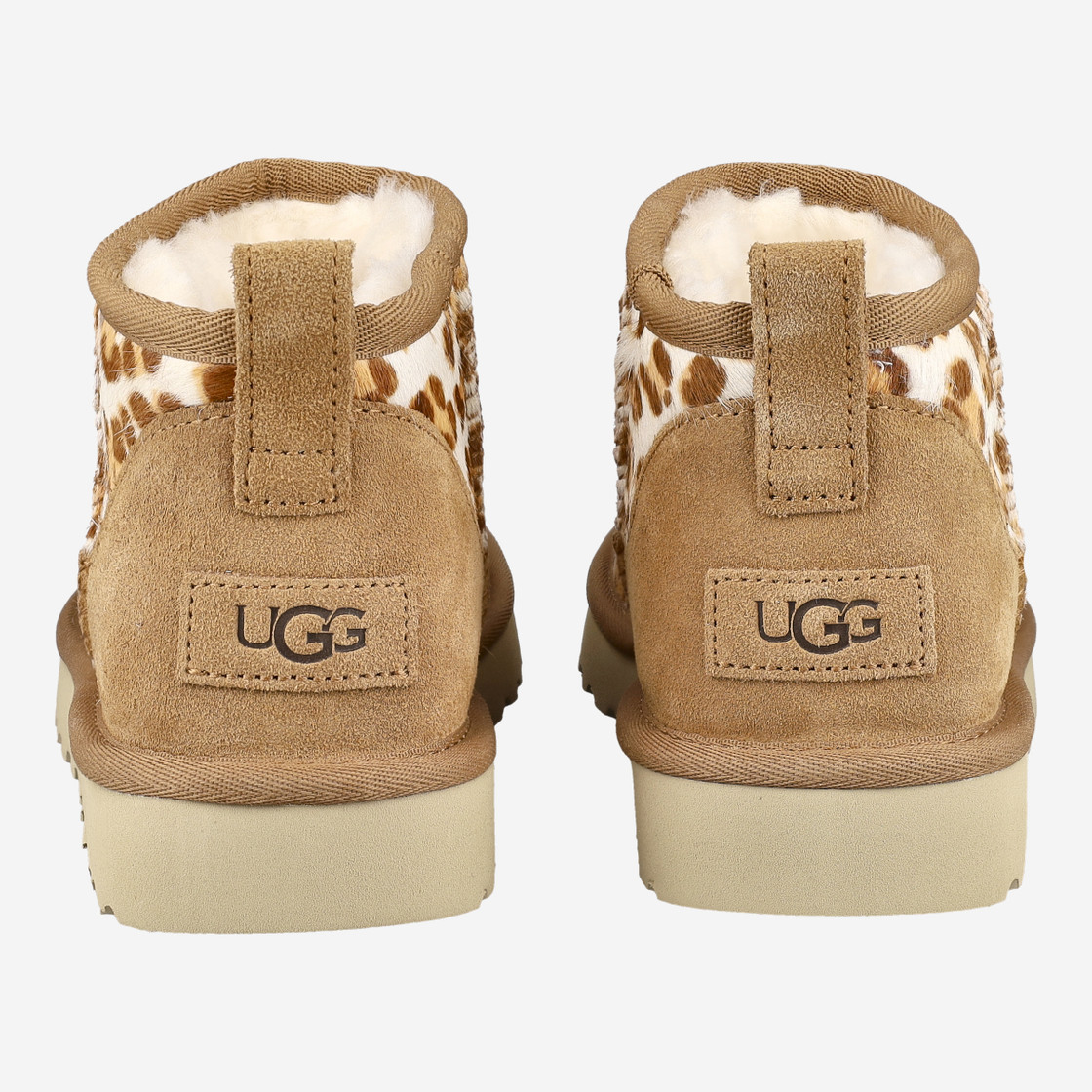 UGG australia CLASSIC ULTRA MINI PLAINS - Braun kombiniert - Seitenansicht