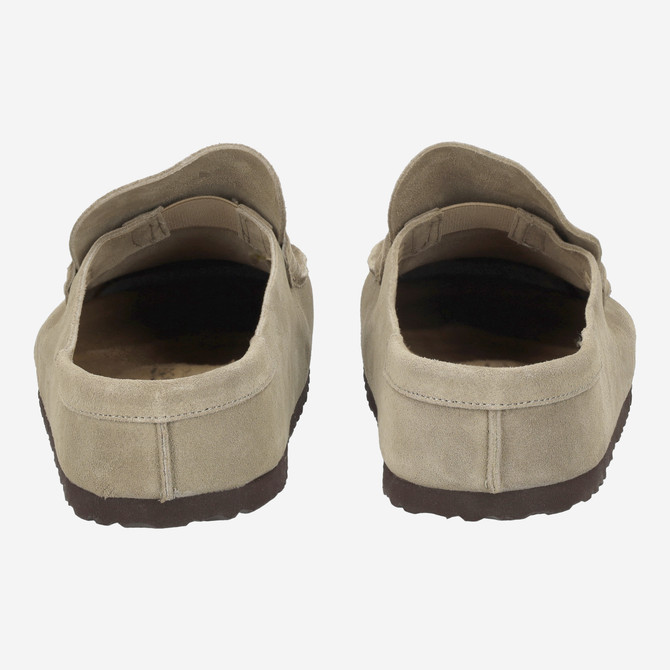 birkenstock NAPLES WRAPPED SUEDE - Beige - Seitenansicht