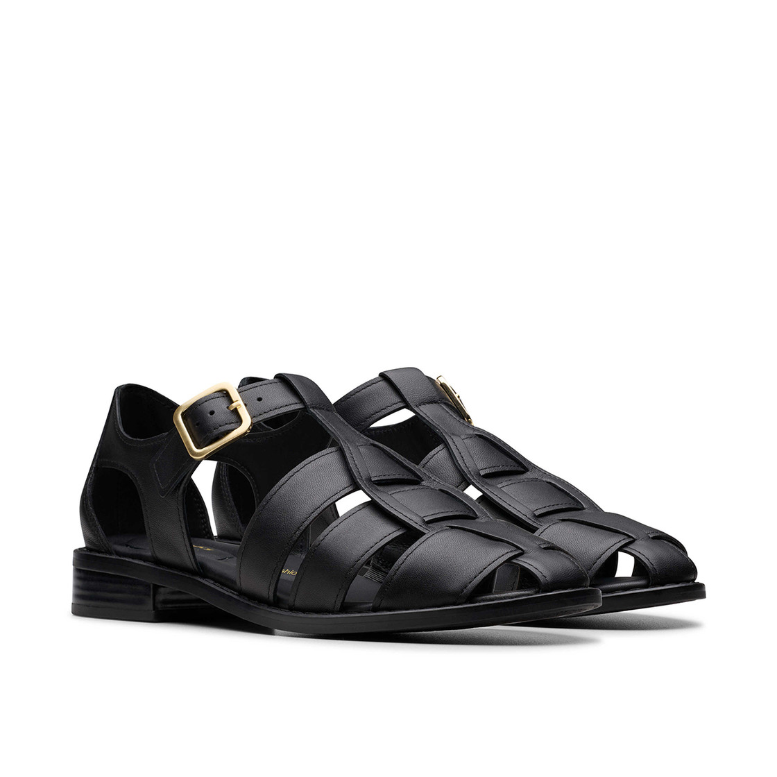 Clarks Hana Sun - Schwarz - Seitenansicht