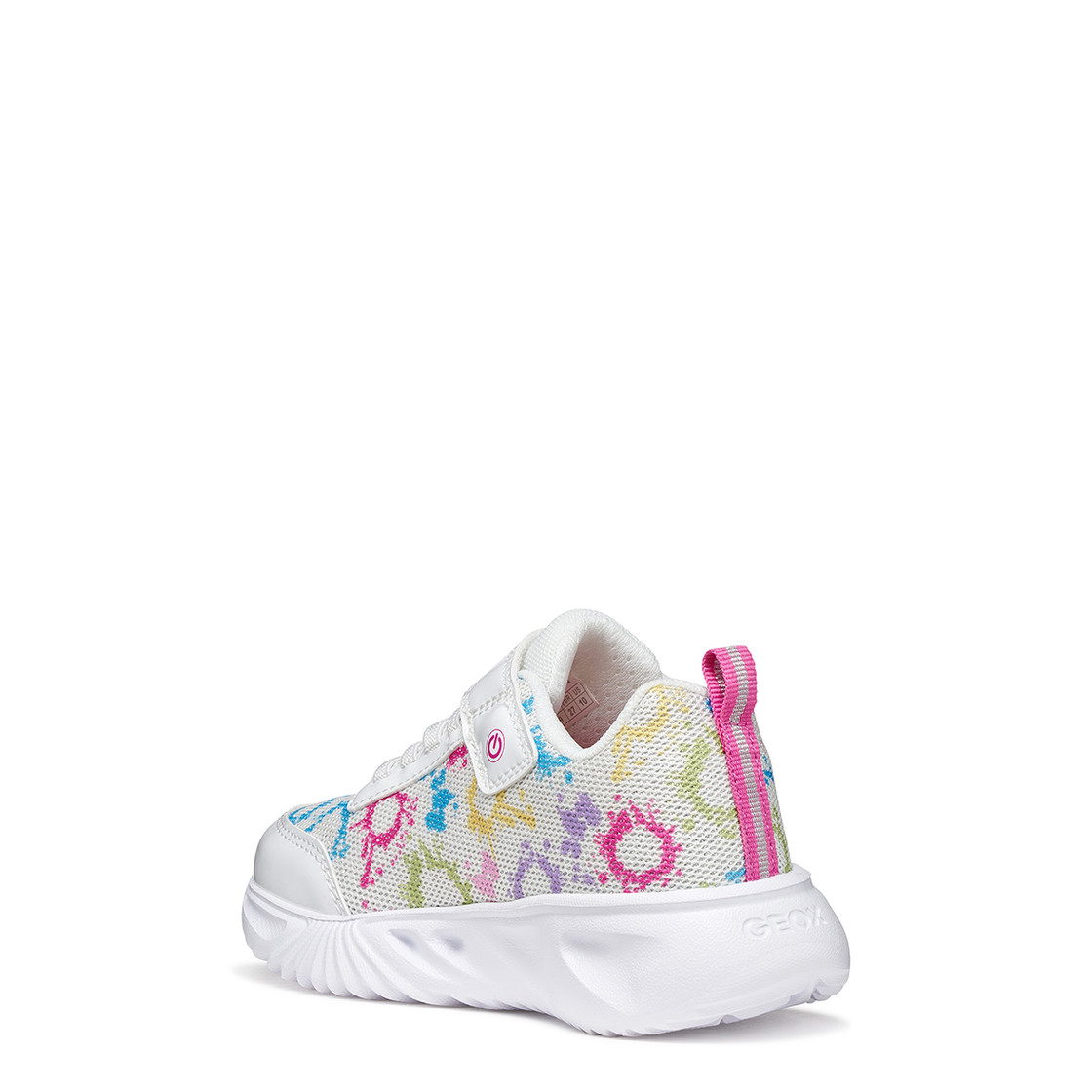 Geox ASSISTER - Weiß,kombiniert - Seitenansicht