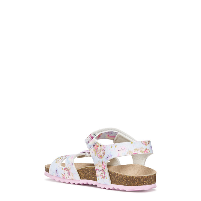 Geox ADRIEL - Weiß,kombiniert - Seitenansicht