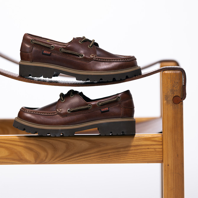 Clarks Cleyhill Boat - Braun