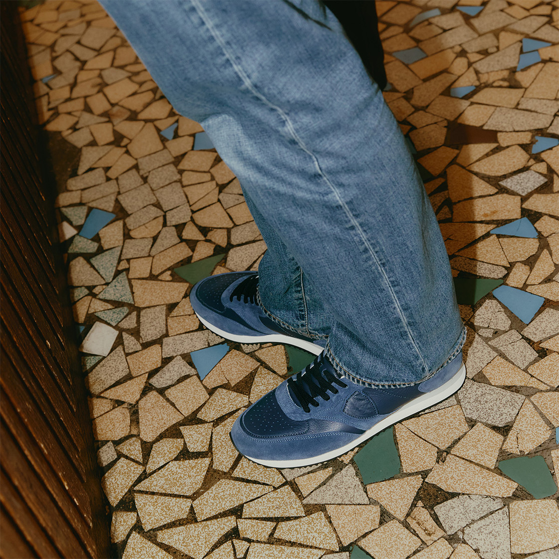 Philippe Model BLVILLE LOW - Blau