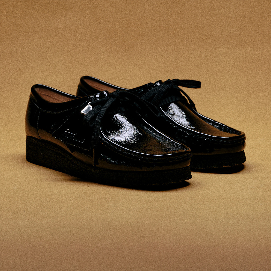 Clarks Wallabee. - Schwarz