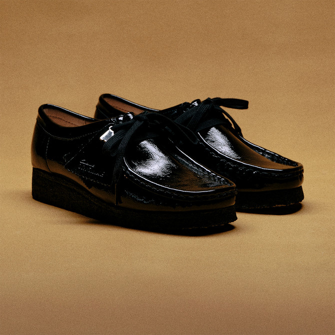 Clarks Wallabee. - Schwarz