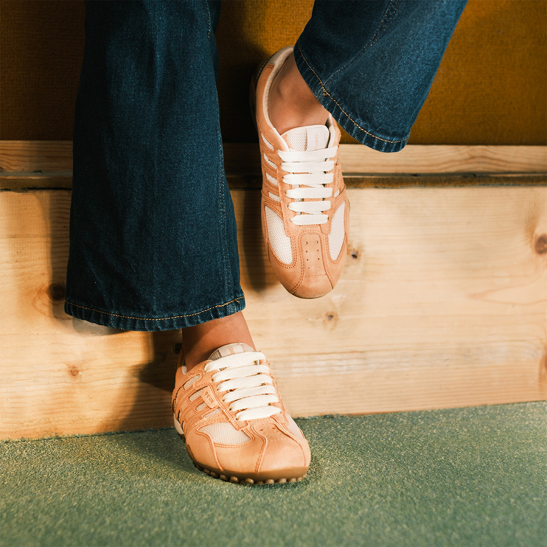 Geox SNAKE ORIGINAL - Orange