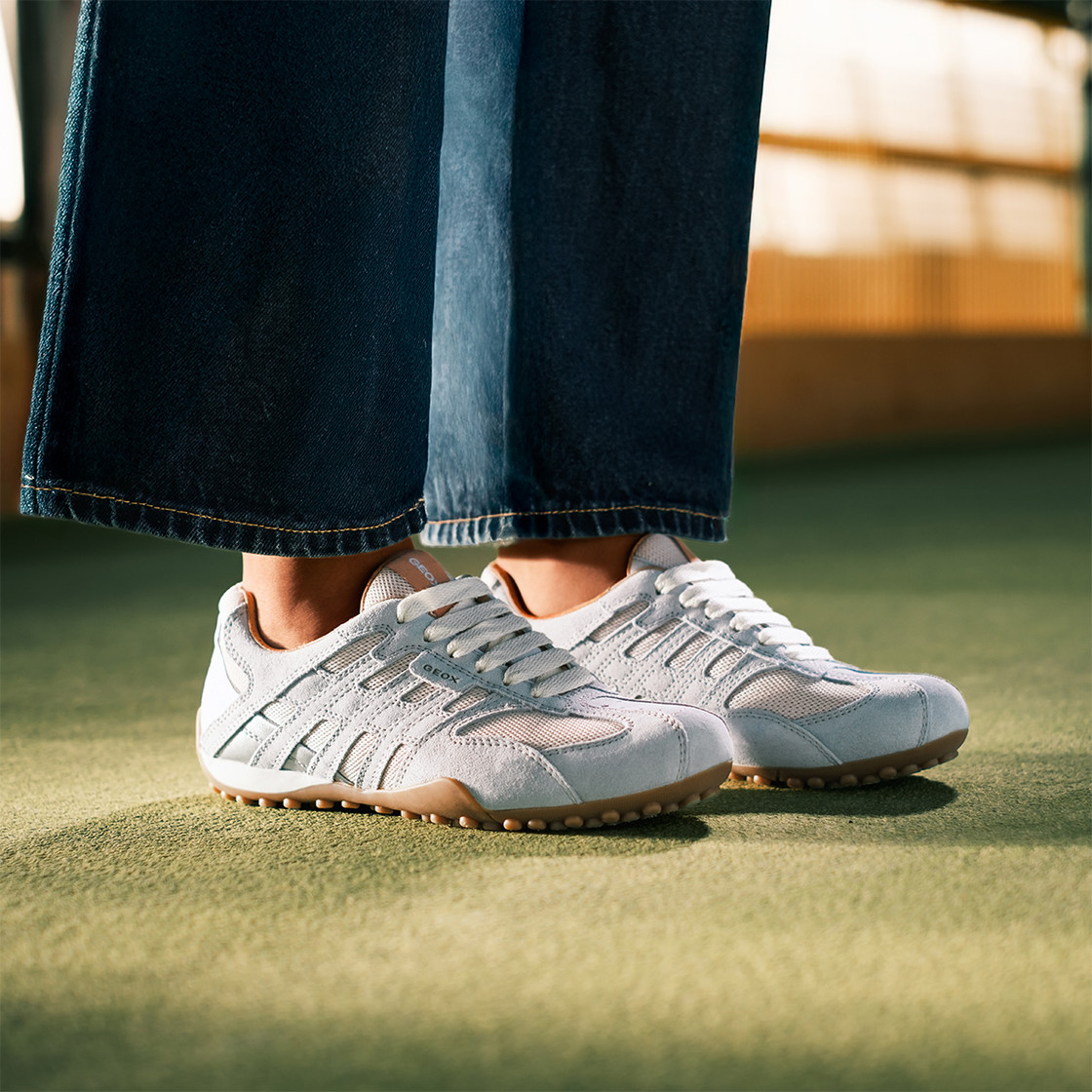 Geox SNAKE ORIGINAL - Blau, kombiniert