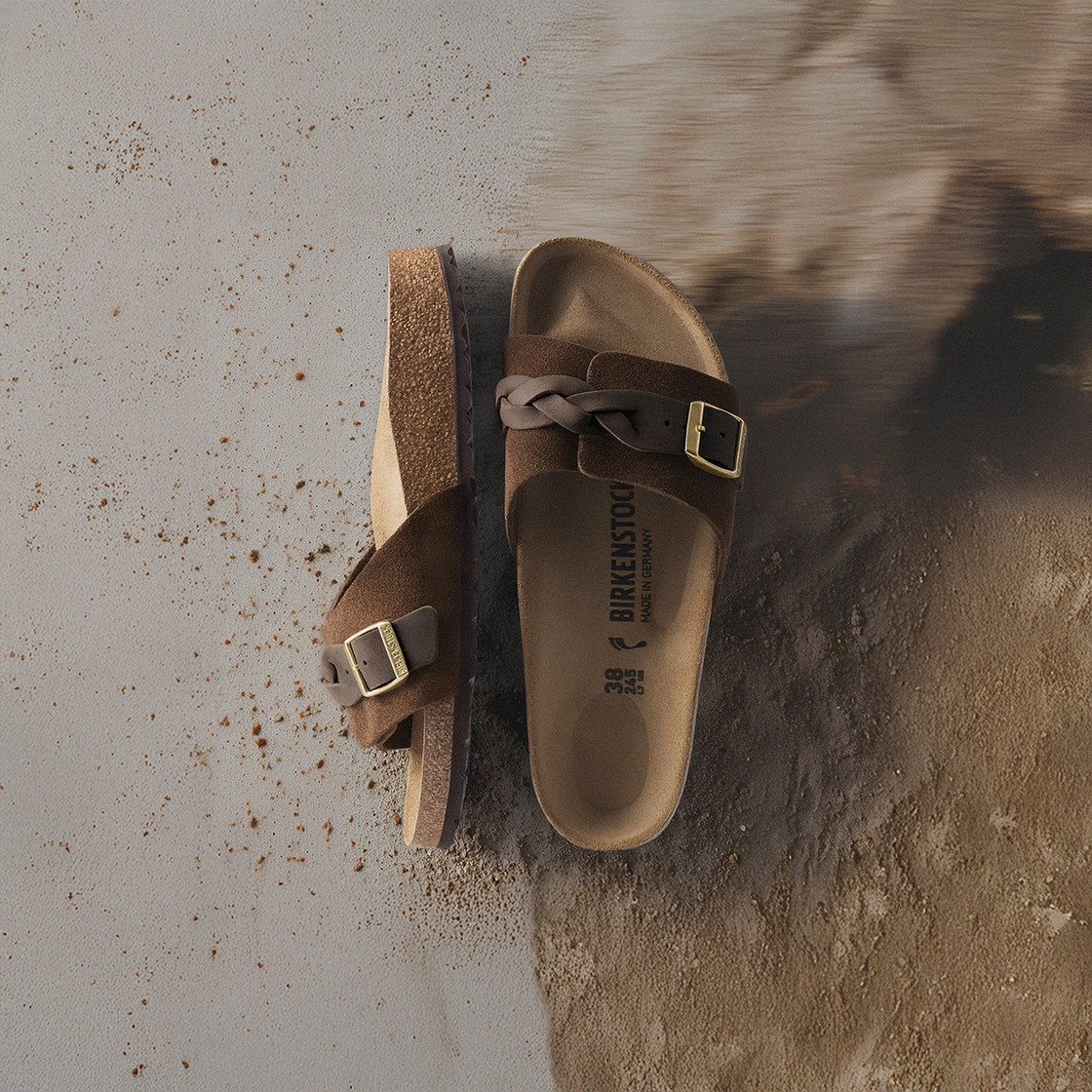 birkenstock OITA BRAIDED - Braun, dunkel