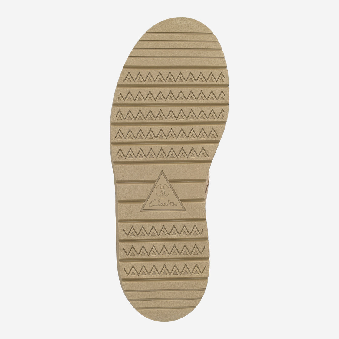 Clarks Polden Moc - Braun - Draufsicht