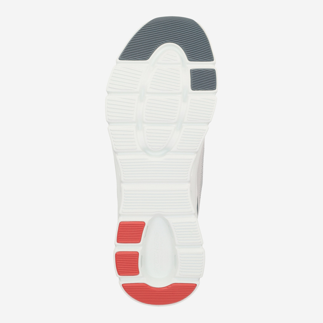 Skechers ARCH FIT GLIDE - Grau, kombiniert - Draufsicht