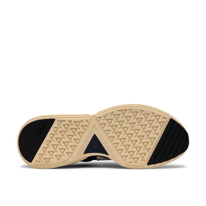 Clarks CraftWick Lace - Blau - Draufsicht