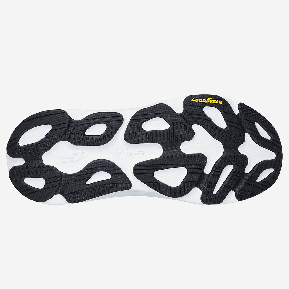 Skechers MAX RUN - Grau - Draufsicht