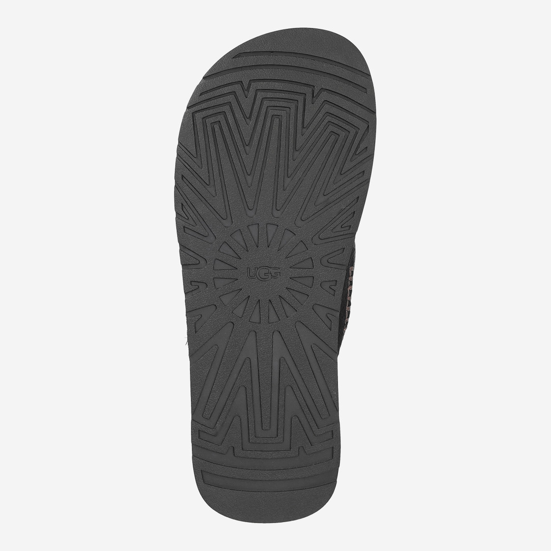 UGG australia SEASIDE II FLIP - Schwarz - Draufsicht