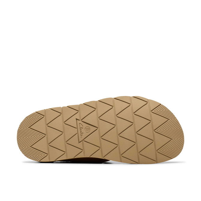 Clarks Solsbury Mule - Braun - Draufsicht