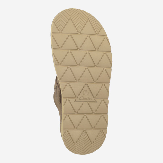 Clarks Solsbury Mule -  Grün/Braun - Draufsicht