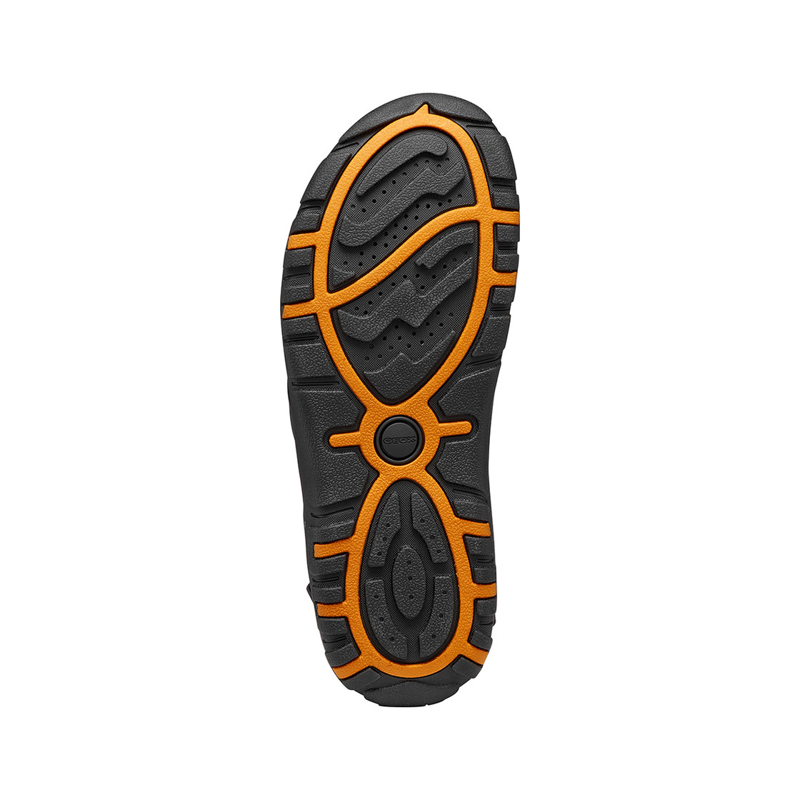 Geox SANDAL STRADA - Schwarz - Draufsicht