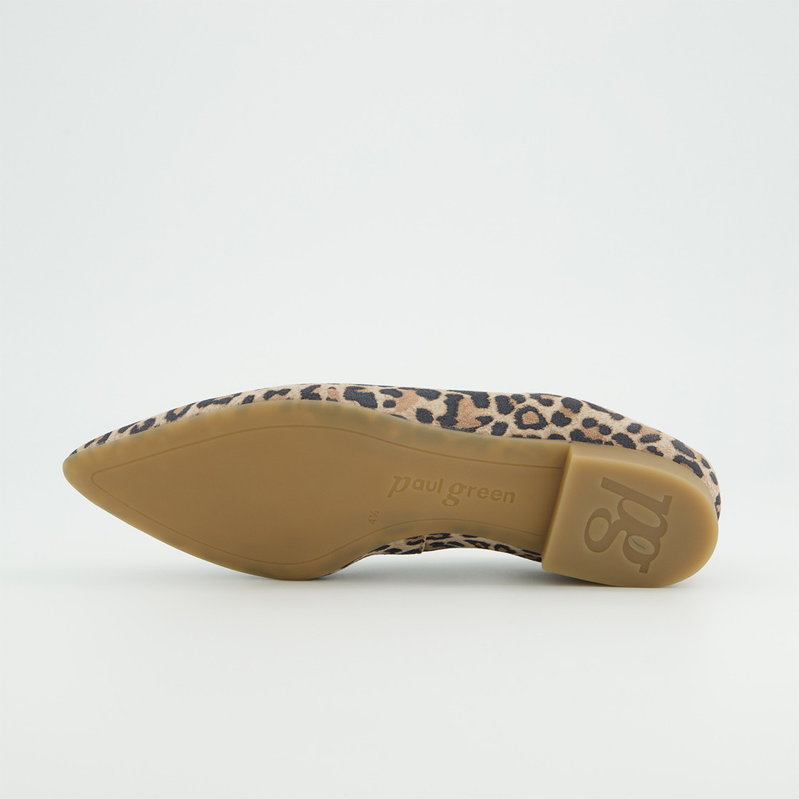 Paul Green 1224-039 - Braun / Leo-Look - Draufsicht