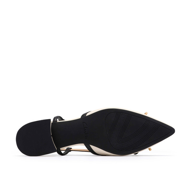 Clarks Sensa15 Bow - Weiß (Creme) - Draufsicht