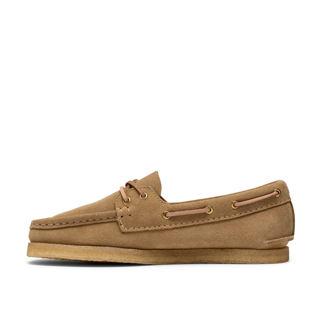 Clarks Godney Boat - Beige - Draufsicht